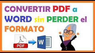 Cómo abrir un documento PDF en Word [upl. by Lotson]