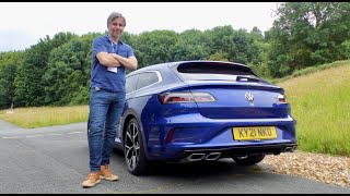 NEW VW Arteon R SHOOTING BRAKE Sexiest VW EVER [upl. by Aikas]