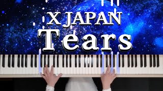 X JAPAN Tears ピアノソロ楽譜 光る鍵盤バージョン YOSHIKI Tears piano cover [upl. by Ahsennek392]