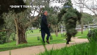 Ghillie suit scare prank [upl. by Trent]