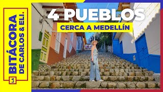 MEDELLÍN  4 pueblos cerca que no te puedes perder [upl. by Aloin137]