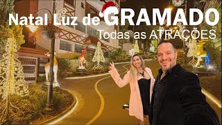 Natal Luz de GRAMADO 20232024  TODAS AS ATRAÇÕES e NOVIDADES Roteiro Completo com preços [upl. by Krahling994]