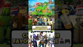 Game Quiz Choose Your Favorite Game 🎮  Quiz Minecraft Roblox Games [upl. by Ijat]