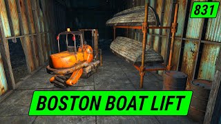 Exploring This Boston Boat Lift  Fallout 4 Unmarked  Ep 831 [upl. by Yenolem465]