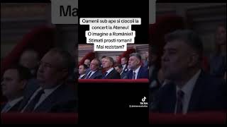 Oamenii sub ape si ciocoii la concert la AteneuO imagine a RomânieiStimati prosti romani rezistam [upl. by Negyam]