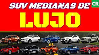 MEJORES y PEORES SUV MEDIANAS del segmento de LUJO según CONSUMER REPORTS 2023 [upl. by Lopez655]