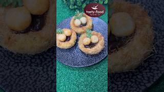 Bird Nest 🪺  TasteIt  recipe shorts viralshort food [upl. by Selle361]