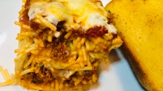 BAKED SPAGHETTI recipe [upl. by Cyler]