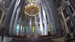 INSIDE SAGRADA FAMILIA BARCELONA [upl. by Wilkins]