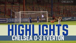 U23 HIGHLIGHTS CHELSEA 03 EVERTON [upl. by Suivatna40]