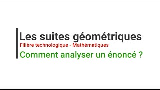 Suites géométriques  Exprimer Un en fonction de n avec un énoncé [upl. by Kcirdlek]