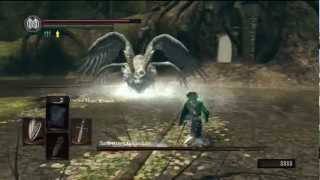 Dark Souls Expert Walkthrough 37  Sanctuary Guardian Defeated The Royal Wood [upl. by Otsenre]