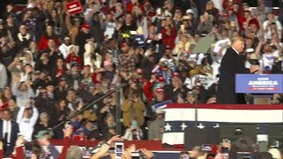 NA42S TRUMP TEXAS RALLY  NBC [upl. by Ynohtnacram]