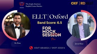 ELLT Oxford Speaking Mock Test  Band Score 65  Anglo American Mardan [upl. by Nireves768]