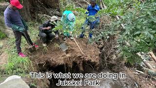 Gabion Baskets in Action The Colonnades Jukskei Park Project Journey [upl. by Bergquist]