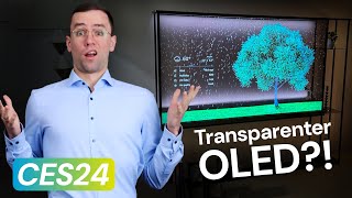 LG transparent OLED T G4 amp M4 mit MLA 20  exklusiver Einblick  CES 2024 News [upl. by Eisseb]