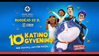 10 KATINO GYVENIMŲ  Mamų unijos kino premjera [upl. by Hamachi192]