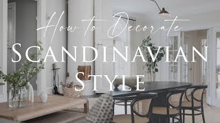 How To Decorate Scandinavian Style  10 Essential Interior Styling Tips for 2021 [upl. by Aneerahs]