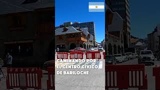 Caminando por el Centro Cívico de Bariloche 🇦🇷 [upl. by Nosila]