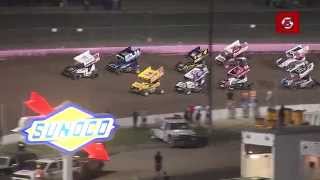 91914 Four Crown Nationals Highlights World of Outlaws Sprints  DIRTcar UMP Modfieds [upl. by Joost260]