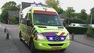 A1 Ambulance 10187 nieuwe sirene NoordHolland Noord [upl. by Moria]