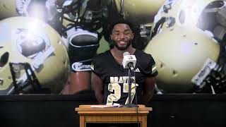 Football Postgame UNC Pembroke  Wingate [upl. by Jamal]