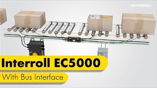 Interroll EC5000 with bus interface  Know your conveyor system [upl. by Abbotsen]