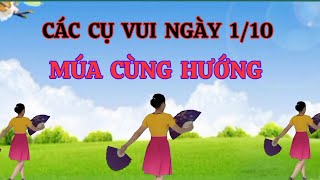 CÁC CỤ VUI NGÀY 110 Múa Quạt Cùng HướngThanh Hằng Hướng dẫn nhấp xem thêm 👇 [upl. by Nirol]