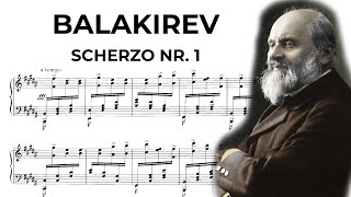 Balakirev Scherzo No 1 in bminor  Alvin Devonas Piano [upl. by Izabel]