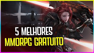 TOP 5 MELHORES MMORPGs TOTALMENTE GRATUITOS PARA JOGAR EM 2024 [upl. by Marchak]