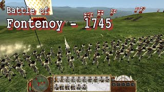 Empire Total War Battle of Fontenoy 1745 [upl. by Conlin]