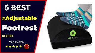 ✅ Top 5 Best Footrest For Under Desk 2021 Tested amp Reviewed [upl. by Ranjiv]