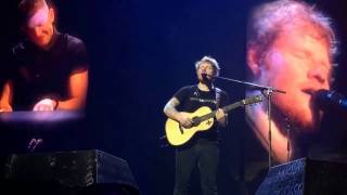 First live performance of Save Myself  Ed Sheeran Glasgow 41617 [upl. by Latea448]