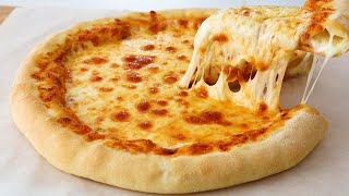 Found a new way to make Double Cheese Pizza No kneading Incredibly easy Best pizza in the world [upl. by Areik270]