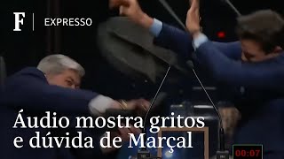 Áudio pósagressão mostra gritos de Datena indecisão de Marçal e broncas de apresentador [upl. by Tor456]