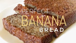 Perfectly moist BANANA BREAD [upl. by Oterol]