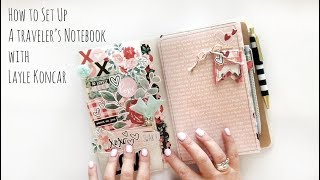 How to Use a Travelers Notebook as a Planner [upl. by Aivatco]