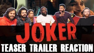 Joker Teaser Trailer Reaction [upl. by Aldercy]