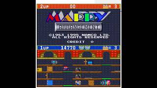 Mappy Arrangement Namco Classics Coll Vol 1  MAME  34310 [upl. by Brunk]