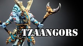 How to Paint Tzaangors from Silver Tower [upl. by Adhamh]