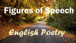 Figures of Speech  Part 1  Poetry  Poetic Devices  English Grammar [upl. by Delmor]