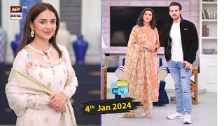 Good Morning Pakistan  Yumna Zaidi  Usama Khan  Javed Sheikh  4th January 2024  ARY Digital [upl. by Essa]