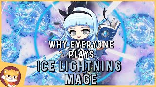 Why EVERYONE Plays Ice Lightning Mage  MapleStory [upl. by Euqnimod922]