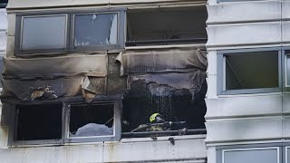 Schwere Brandstiftung Polizei ermittelt nach HorrorFeuer in Berlin [upl. by Conner]