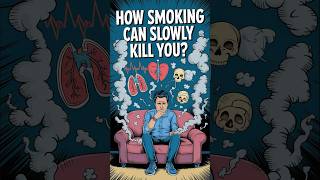 How Smoking Can Slowly Kill You  Healthy Lifestyle Smoking Health Shorts [upl. by Gleich]