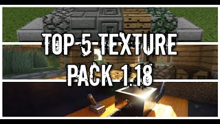 TOP 5 PACKS de TEXTURAS para MINECRAFT 118 y 1182 MARZO 2022✅👈 [upl. by Anaer166]