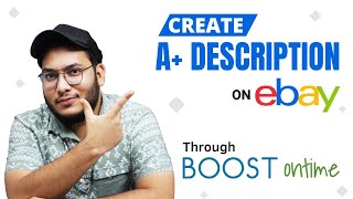 Add eBay Description Template with Boostontime  Best eBay Template Builder for eBay Listing 2023 [upl. by Sorgalim]