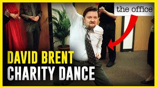 The Office UK Charity Dance David Brent [upl. by Sualk]