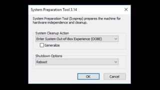 How to Run Sysprep Utility in Windows [upl. by Annaerda]