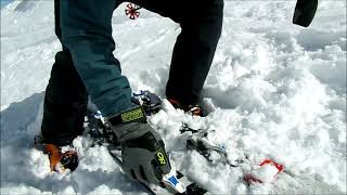 Vipec Evo  Problem step in  Fritschi Swiss Bindings [upl. by Zeiger110]